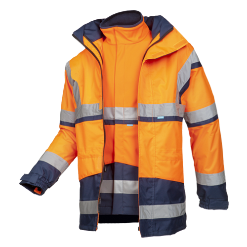 Warnschutz-Regenparka Powell