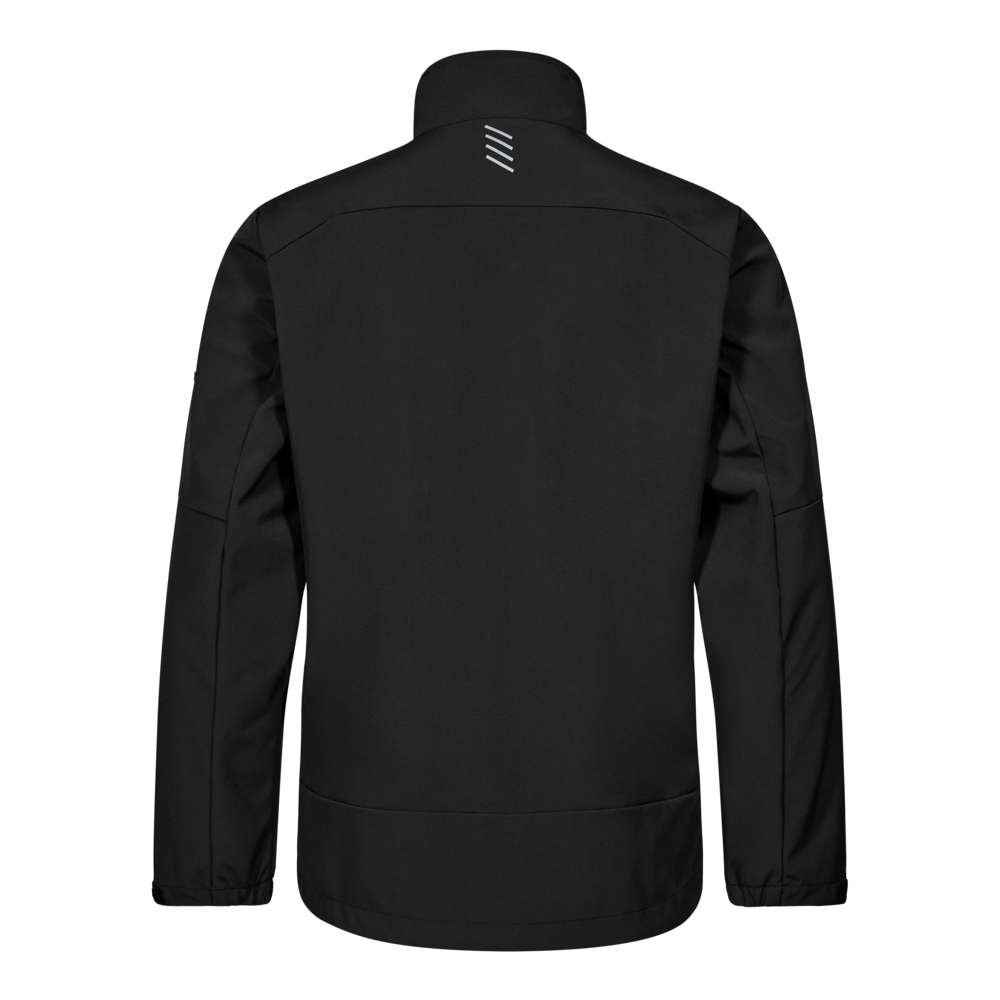 Full-length softshell jacket