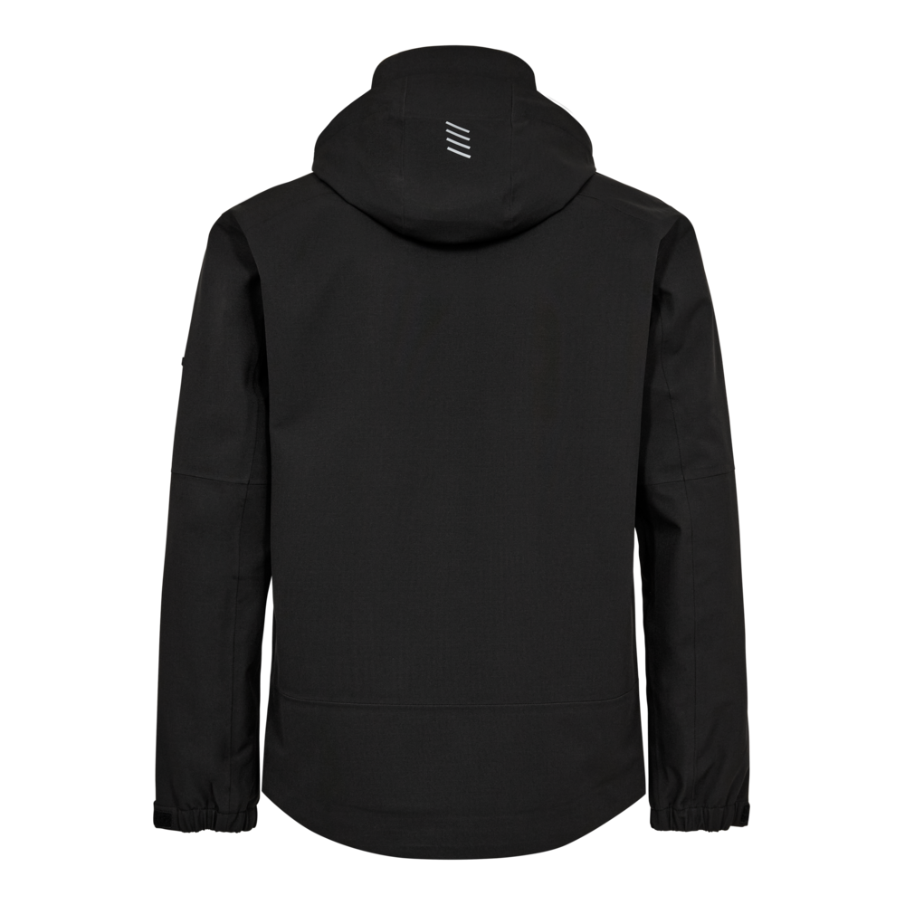 Full-length shell jacket
