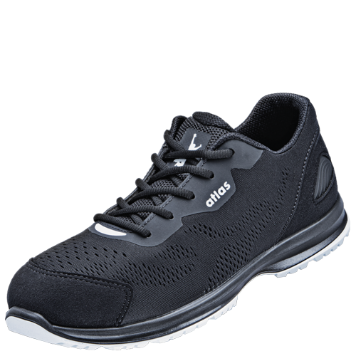 ATLAS Runner 155 ESD Sicherheitsschuhe für Herren schwarz grau 