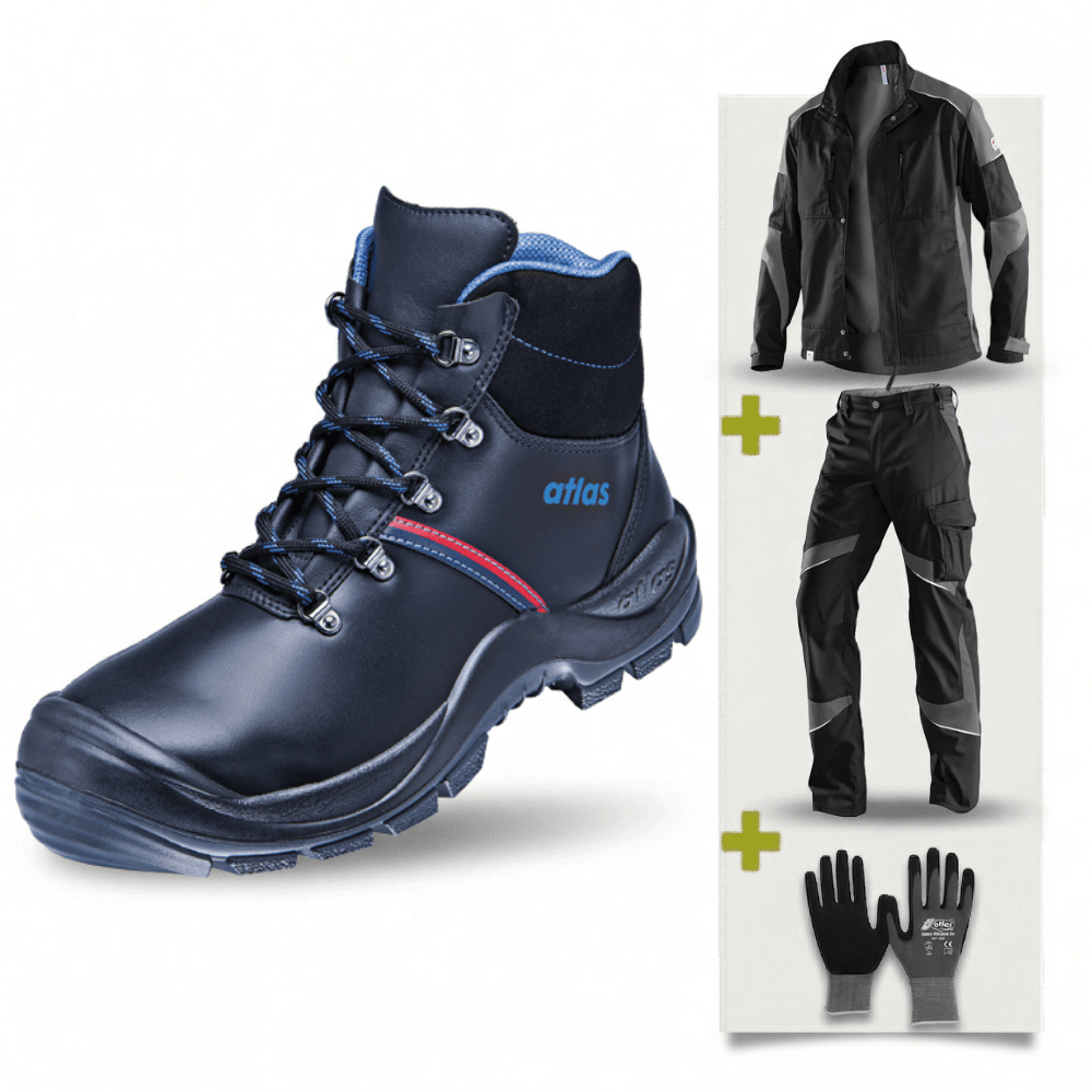 BAU-SET + S3 SICHERHEITSSCHUHE