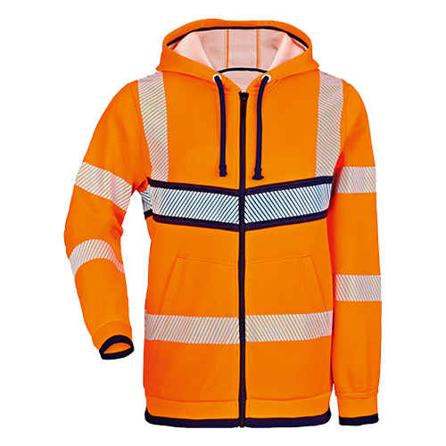 Warnschutz Sweatjacke
