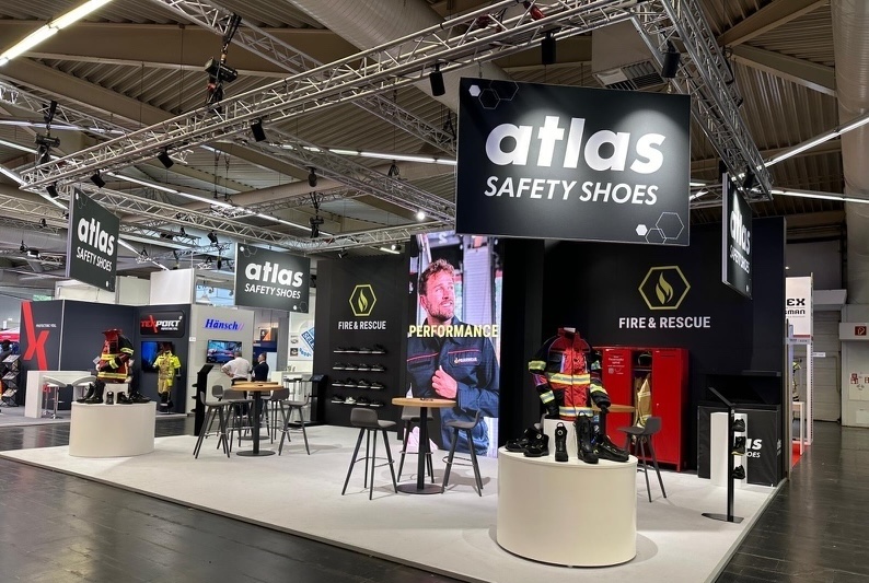 Atlas Messestand auf der 112 Rescue Dortmund