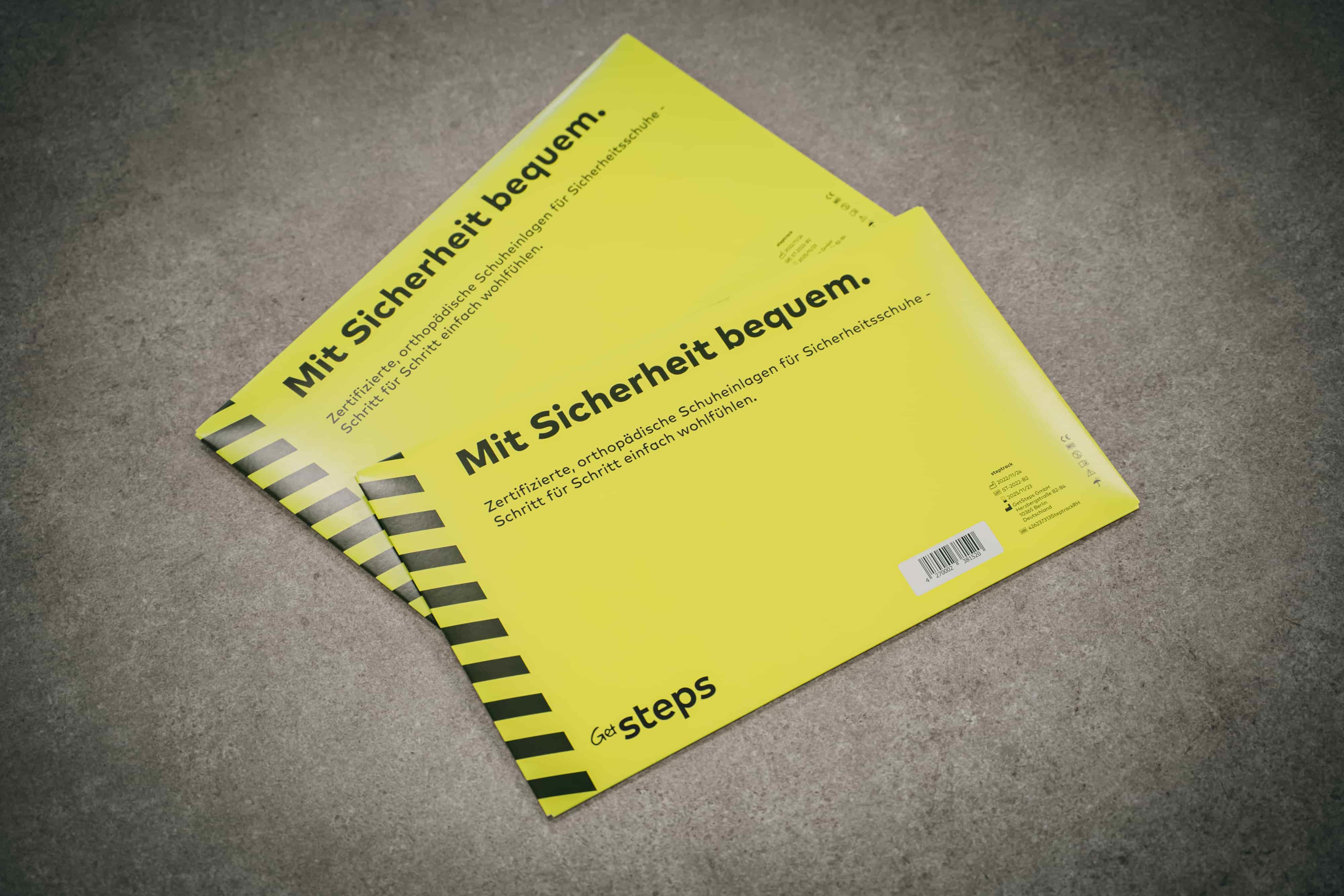Abdruckset: Orthopädische Schuheinlagen by GetSteps